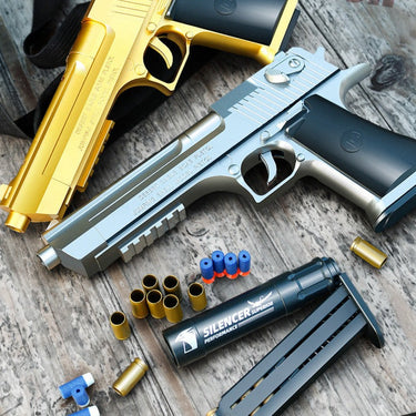New Desert Eagle Shell Ejection Soft Bullet Toy
